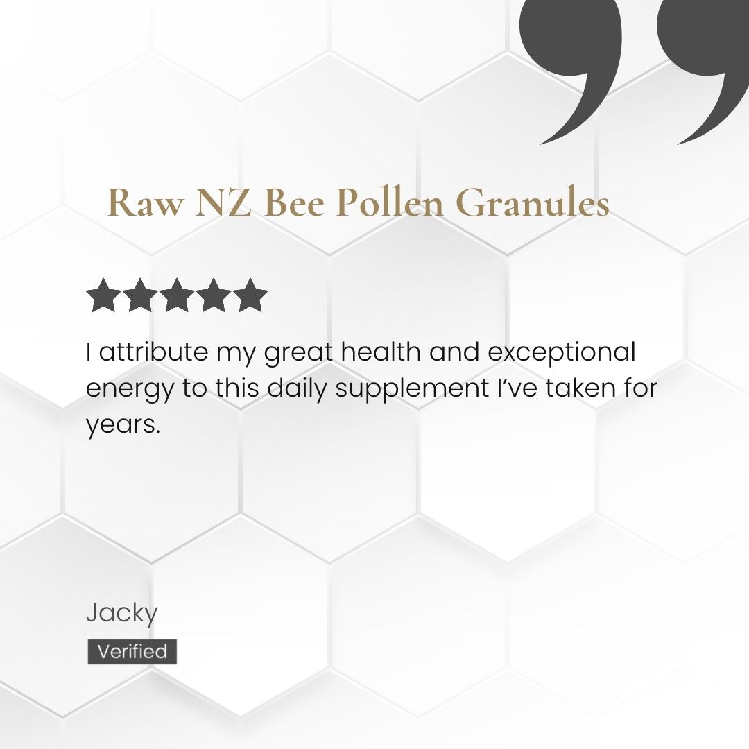 Raw NZ Bee Pollen Granules