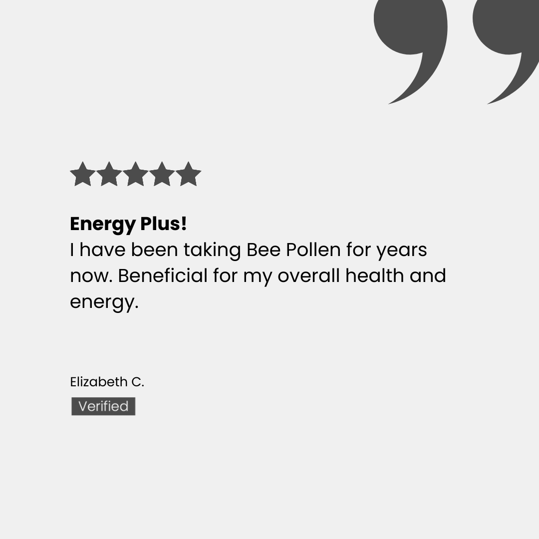 NZ Bee Pollen Capsules