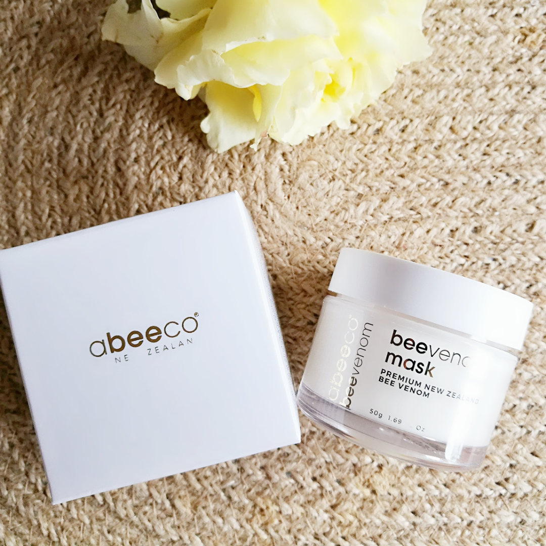 abeeco bee venom cream mask original skincare lifestyle shot