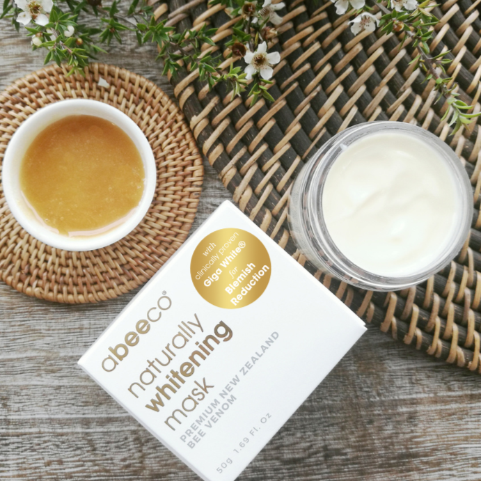 abeeco naturally whitening mask cream