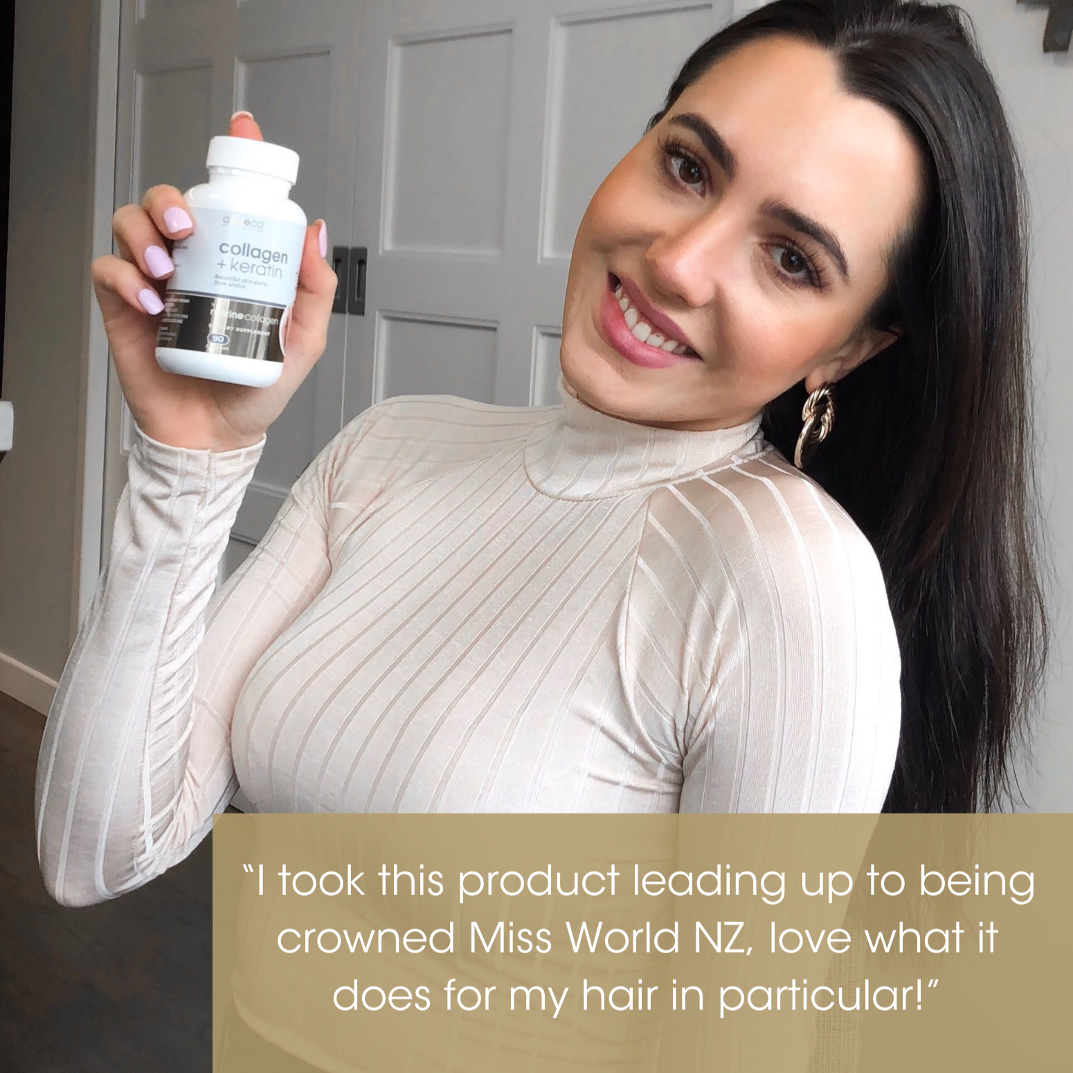 Multi-Pack Marine Collagen + Keratin Supplements & Vitamins by abeeco