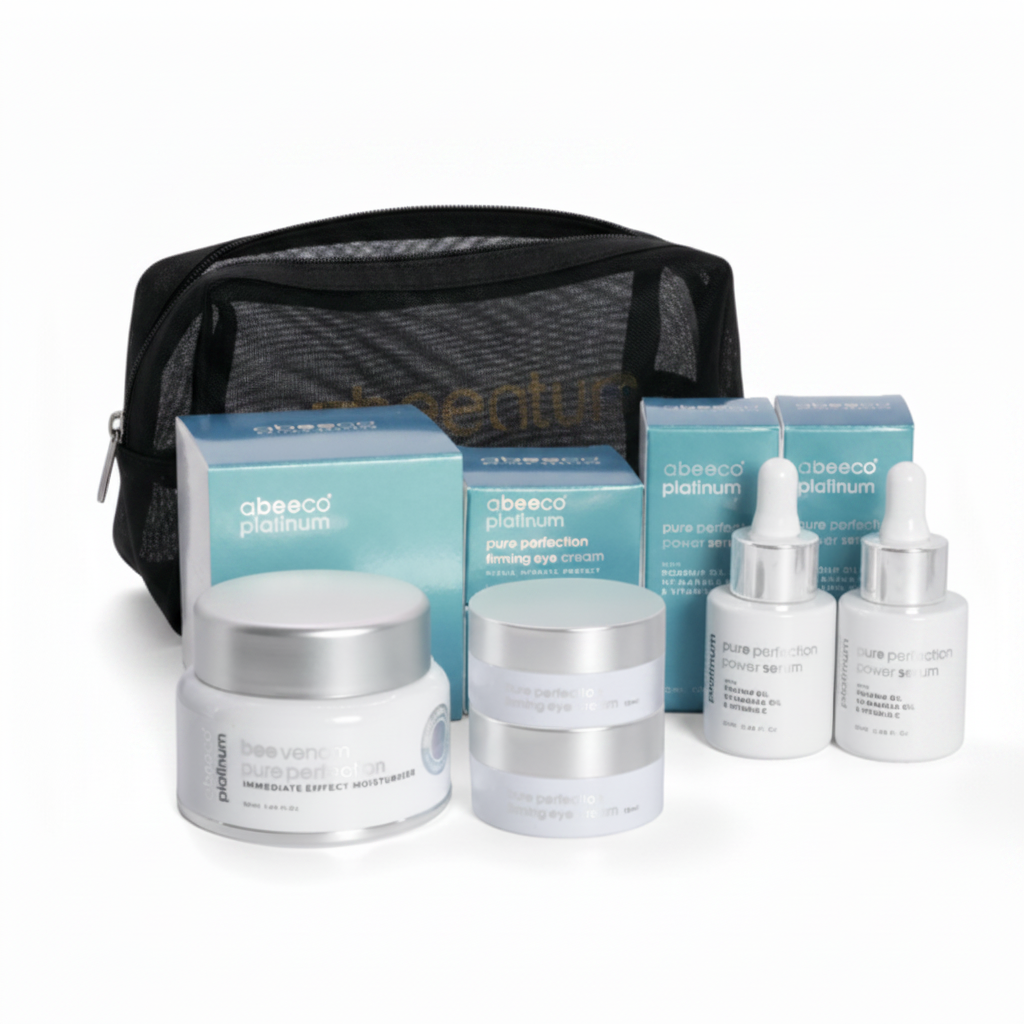 5-Piece Skincare Collection In Stylish Cosmetic Bag