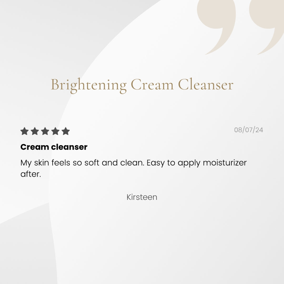 Brightening Cream Cleanser