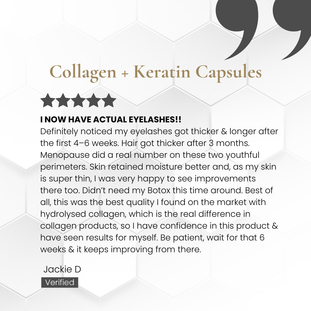 Marine Collagen + Keratin Supplement