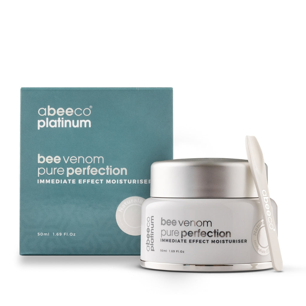 bee venom pure perfection face moisturiser with box