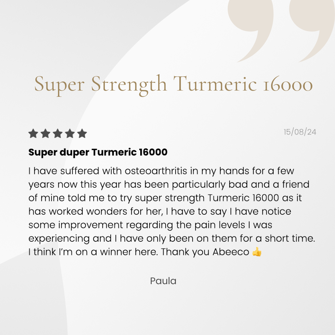 Super Strength Turmeric 16000