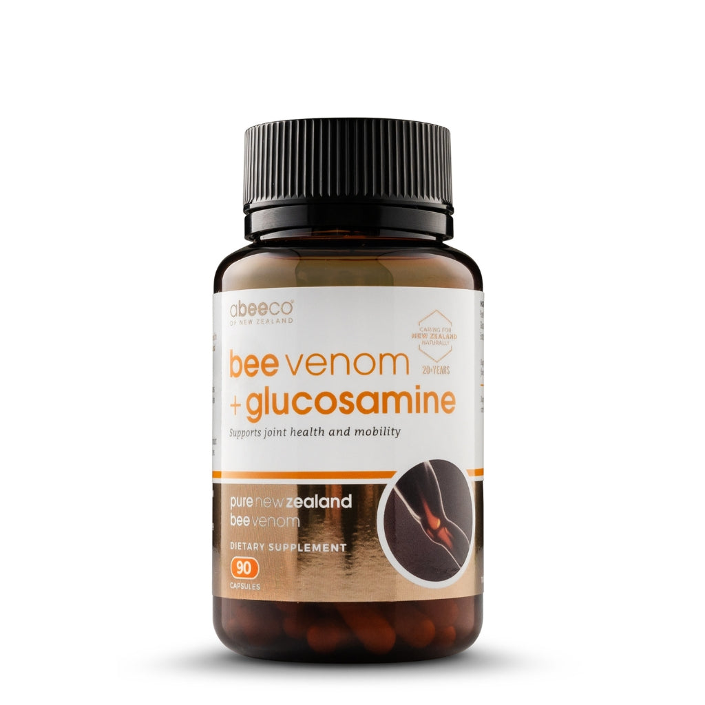 glucosamine nz + bee venom capsules | Joint &amp; inflammation supplement