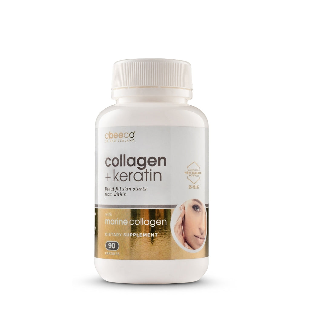 Marine Collagen + Keratin Capsules