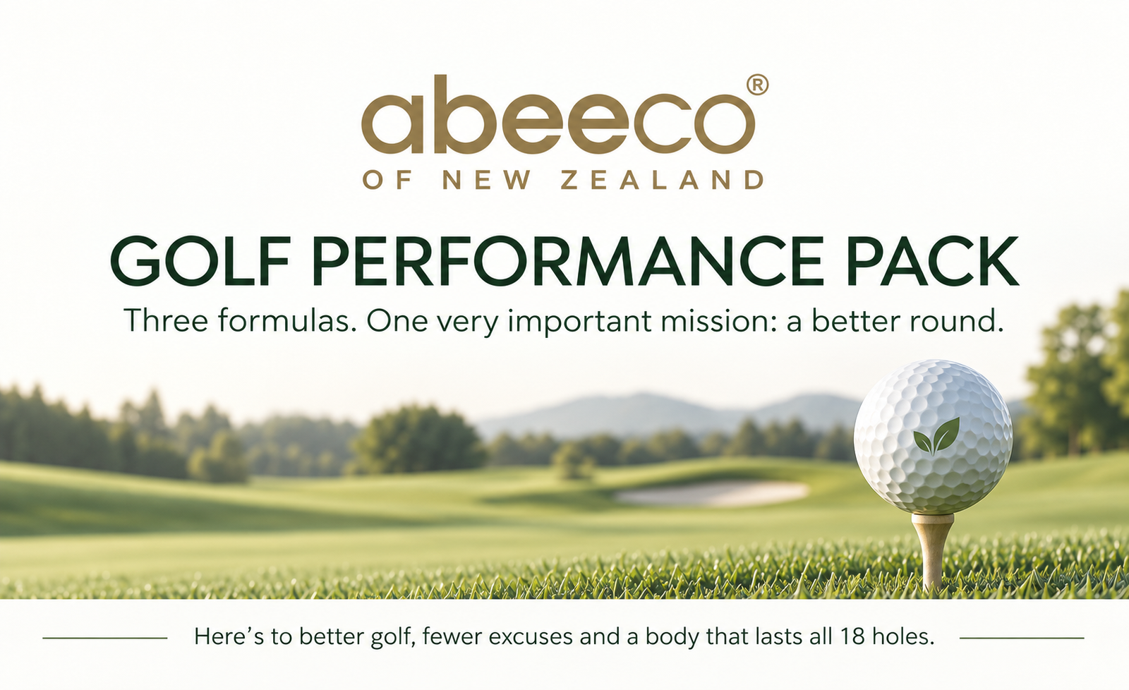 Golf Performance Pack