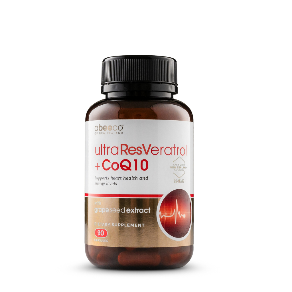 Ultra ResVeratrol + CoQ10 Bottle