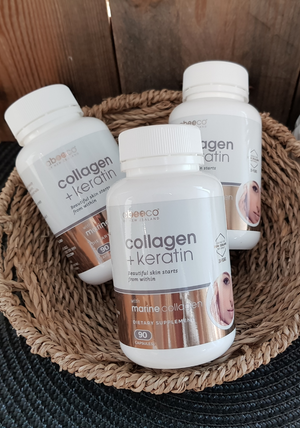 Multi-pack Marine Collagen + Keratin Caps  (3 bottles)