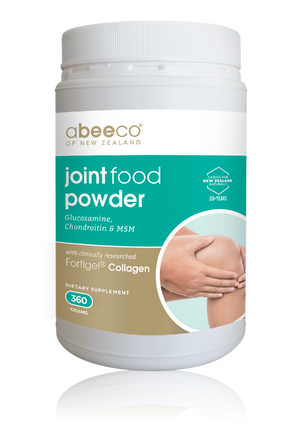 Joint Food Powder Tub with Collagen, Glucosamine, Chondroitin and MSM- Supplements & Vitamins - abeeco